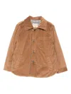 Zhoe & Tobiah Corduroy Pocket Jacket In Brown