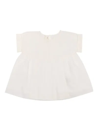 Zhoe & Tobiah Kids' Crew-neck T-shirt In White