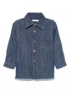 Zhoe & Tobiah Denim Shirt In Blue
