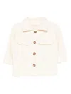 Zhoe & Tobiah Pocket Buttoned Top In White