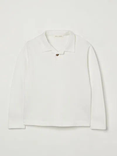 Zhoe & Tobiah Polo Shirt  Kids Color White