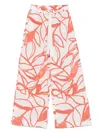 Zhoe & Tobiah Printed Trousers In White