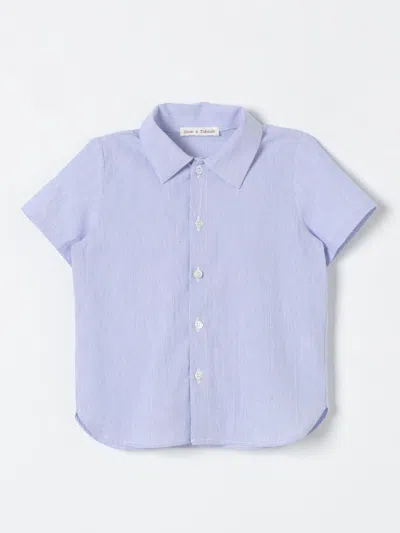 Zhoe & Tobiah Babies' Shirt  Kids Color Blue In Purple