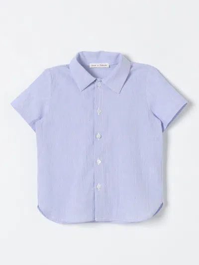 Zhoe & Tobiah Babies' Shirt  Kids Colour Blue