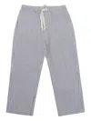 Zhoe & Tobiah Stripe-pocket Trousers In Blue