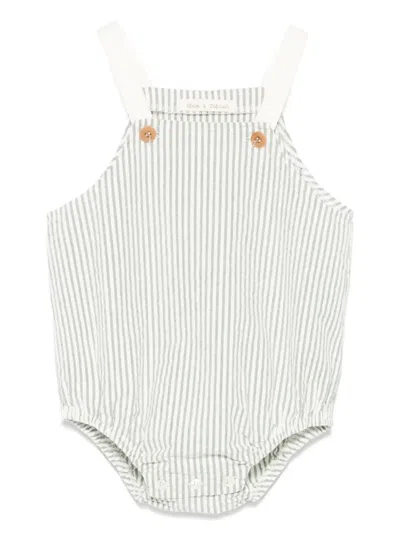 ZHOE & TOBIAH STRIPED DUNGAREE