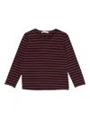Zhoe & Tobiah Striped Pocket T-shirt In Multi