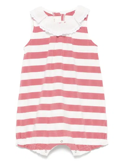 Zhoe & Tobiah Babies' Striped Shorties In Pink