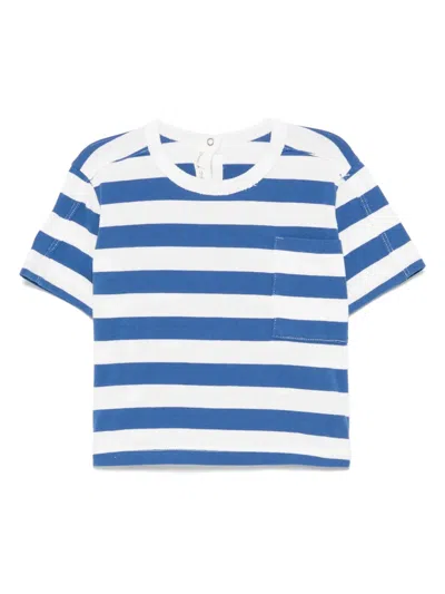 Zhoe & Tobiah Babies' Striped T-shirt In Blue