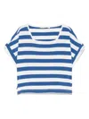 Zhoe & Tobiah Striped T-shirt In White