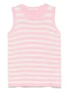 Zhoe & Tobiah Striped Top In Pink