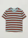 Shop Zhoe & Tobiah T-shirt  Kids Color Gnawed Blue