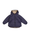 Zhoe & Tobiah Toddler Boy Down Jacket Midnight Blue Size 6 Polyamide, Cotton, Acrylic, Elastane In Blue