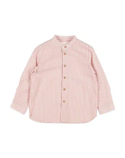 Zhoe & Tobiah Babies'  Toddler Boy Shirt Orange Size 6 Cotton In Multi