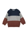 Zhoe & Tobiah Toddler Boy Sweater Deep Teal Size 4 Virgin Wool In Brown