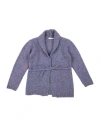 Zhoe & Tobiah Toddler Girl Cardigan Purple Size 4 Alpaca Wool, Wool, Polyamide In Purple