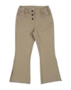 Zhoe & Tobiah Babies'  Toddler Girl Jeans Khaki Size 6 Cotton, Elastane In Beige