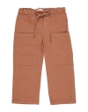 Zhoe & Tobiah Babies'  Toddler Girl Pants Camel Size 3 Cotton, Elastane In Beige