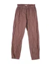 Zhoe & Tobiah Toddler Girl Pants Light Brown Size 4 Viscose, Cotton, Polyamide, Polyester In Beige