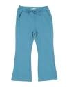 Zhoe & Tobiah Babies'  Toddler Girl Pants Sky Blue Size 4 Cotton, Elastane