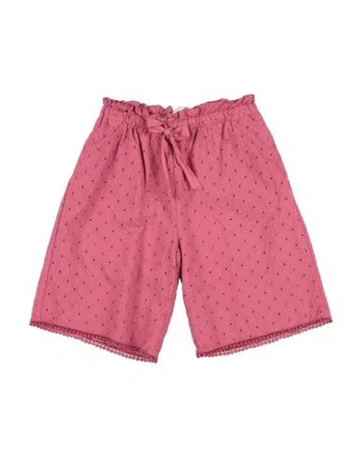 Zhoe & Tobiah Babies'  Toddler Girl Shorts & Bermuda Shorts Antique Rose Size 6 Cotton In Pink