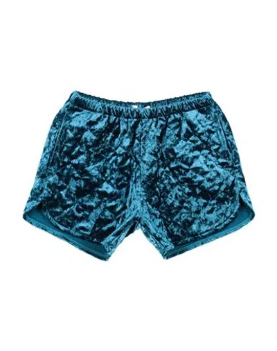 Zhoe & Tobiah Babies'  Toddler Girl Shorts & Bermuda Shorts Deep Teal Size 4 Polyester, Elastane In Green