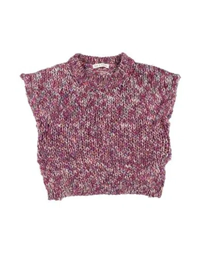 Zhoe & Tobiah Babies'  Toddler Girl Sweater Mauve Size 4 Wool In Purple