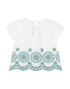 Zhoe & Tobiah Toddler Girl Top White Size 6 Cotton In White