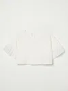 Zhoe & Tobiah Top  Kids Color White