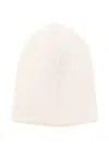 Zhoe & Tobiah Turn-up Beanie Hat In White