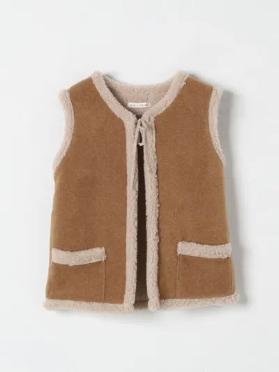 Zhoe & Tobiah Waistcoat  Kids Color Brown In Braun