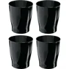 Zia Small Round Plastic Bathroom Trash Can