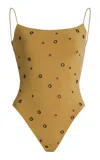 Ziah Eyelet One-piece Swimsuit