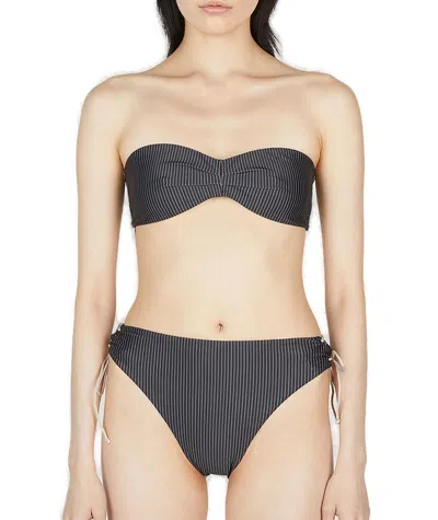Ziah Hardi Bandeau Bikini Top In Multi
