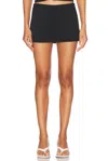 Ziah Mini Skort In Black