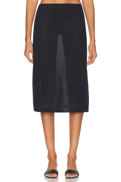 Ziah Sheer Knit Skirt