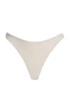 Ziah Twisted Bikini Bottom In White