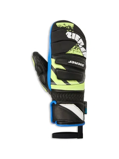 Ziener Colourblock Mittens In Black