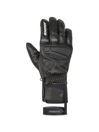 Ziener Galf-z As® Pr Touch Leather Ski Gloves In Neutral
