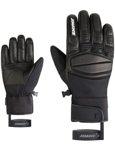 Ziener Gomin As Gloves In Black
