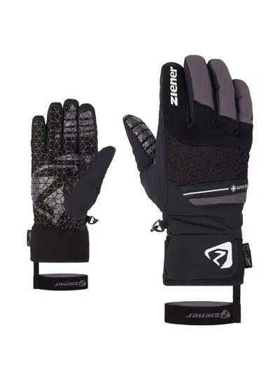 Ziener Granit-z Gtx Aw Gloves In Black