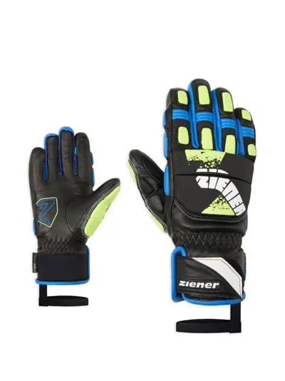 Ziener Logo Gloves In Black