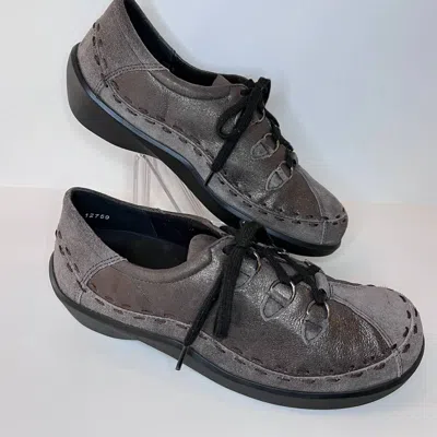 Ziera Women's Allsorts Lace Shoes In Espresso In Gray