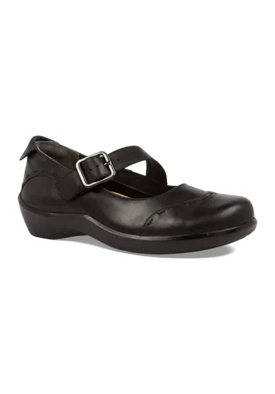 Ziera Women's Angel Shoe - Extra Wide In Black Leather