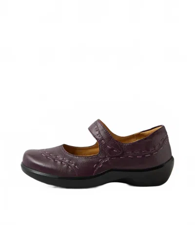 Ziera Women's Gummibear Xw Mary Jane Shoes In Purple Leather In Multi