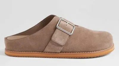 Ziera Women's Moris W Flat Shoes In Dark Taupe Suede In Brown
