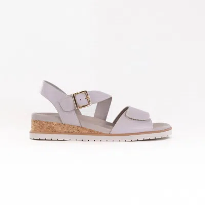 Ziera Women's Vamsy Sandal In Almond/almond Sole In Purple