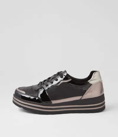 Ziera Women's Vressa-xf Sneakers In Black Multi In Brown