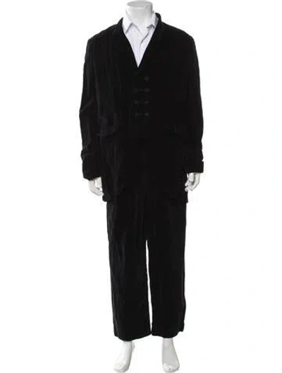 Pre-owned Ziggy Chen 2014 Two-piece Suit In Black