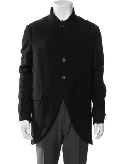Pre-owned Ziggy Chen 2014 Wool Blazer In Black